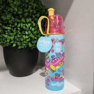 NWT Smiggle Loopy Spritz Insulated Stainless Steel Drink Bottle 500ml/17oz